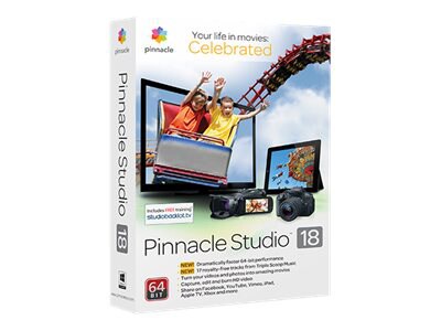 Pinnacle Studio (v. 18) - box pack