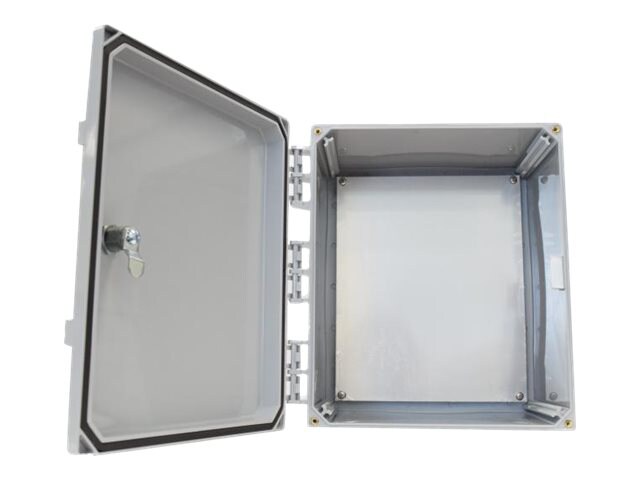 TerraWave 12x10x6 Solid Door Enclosure - network device enclosure