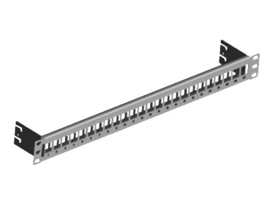 Belden KeyConnect Shielded Patch Panel - patch panel connector mounting plate - 1U - 19"