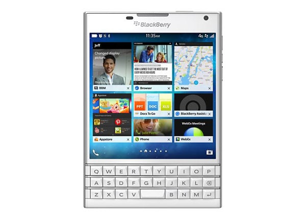BlackBerry Passport white - 4G HSPA+ - 32 GB - GSM - BlackBerry smartphone