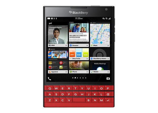 BlackBerry Passport red - 4G HSPA+ - 32 GB - GSM - BlackBerry smartphone