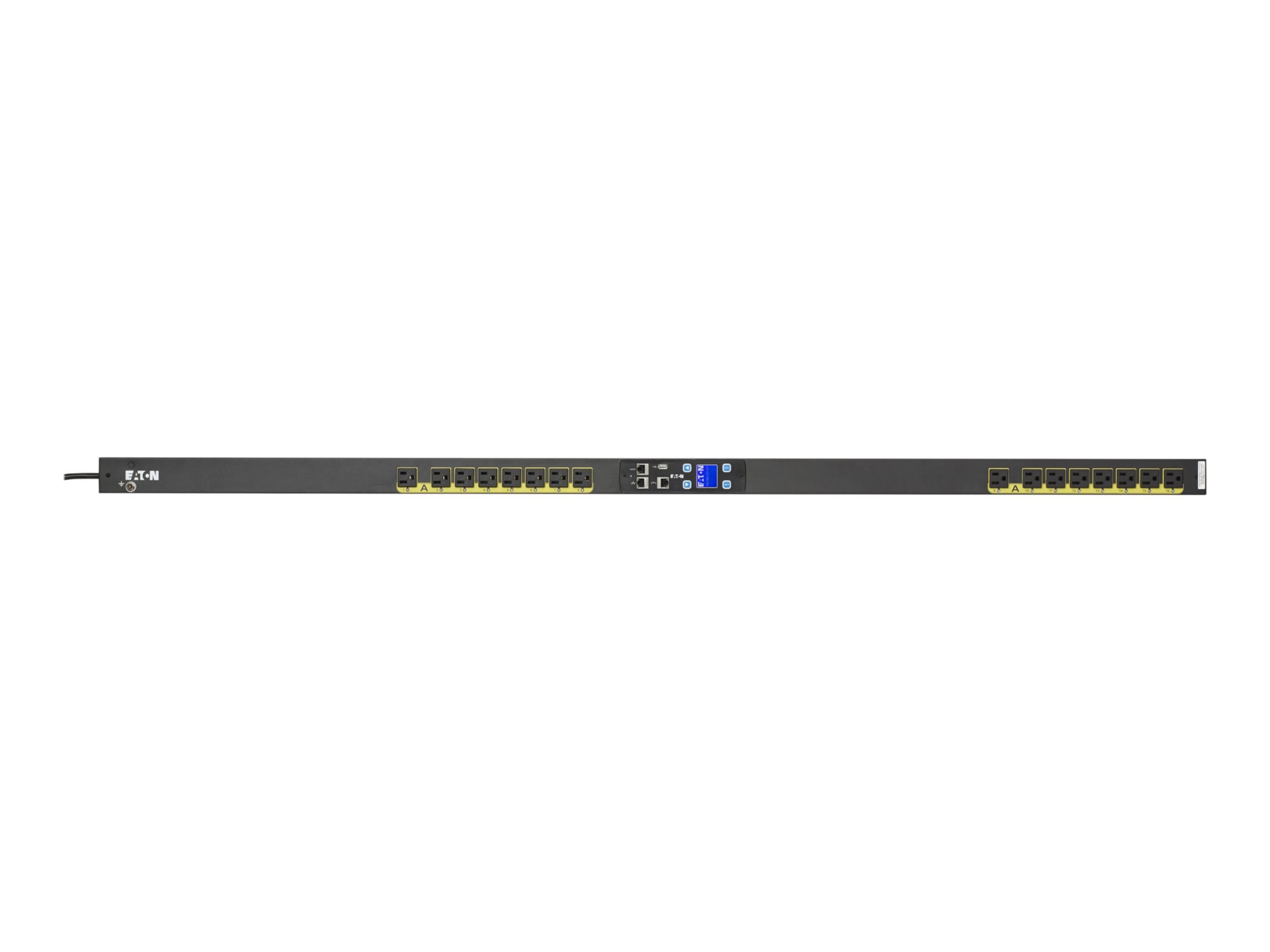 Eaton Managed Rack PDU 1.44 kW max 120V 12A 0U 16 Outlet Single-Phase PDU