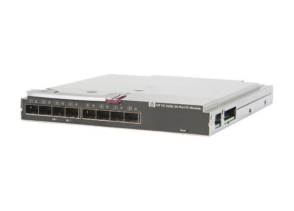 HPE Virtual Connect 16Gb 24-Port Fibre Channel Module - switch - 24 ports - plug-in module