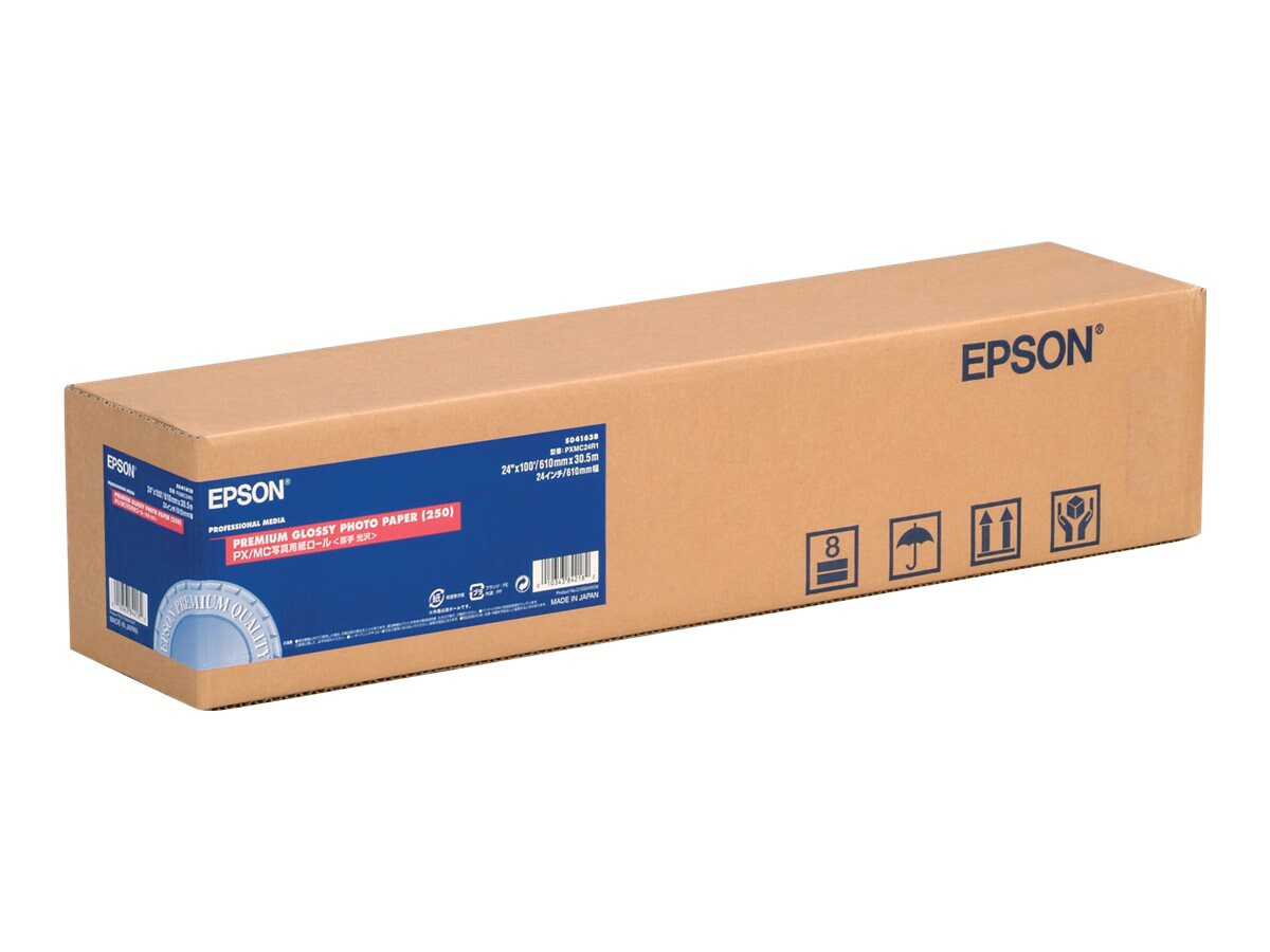 Epson Premium - photo paper - 1 roll(s) - Roll (24 in x 100 ft) - 260 g/m²