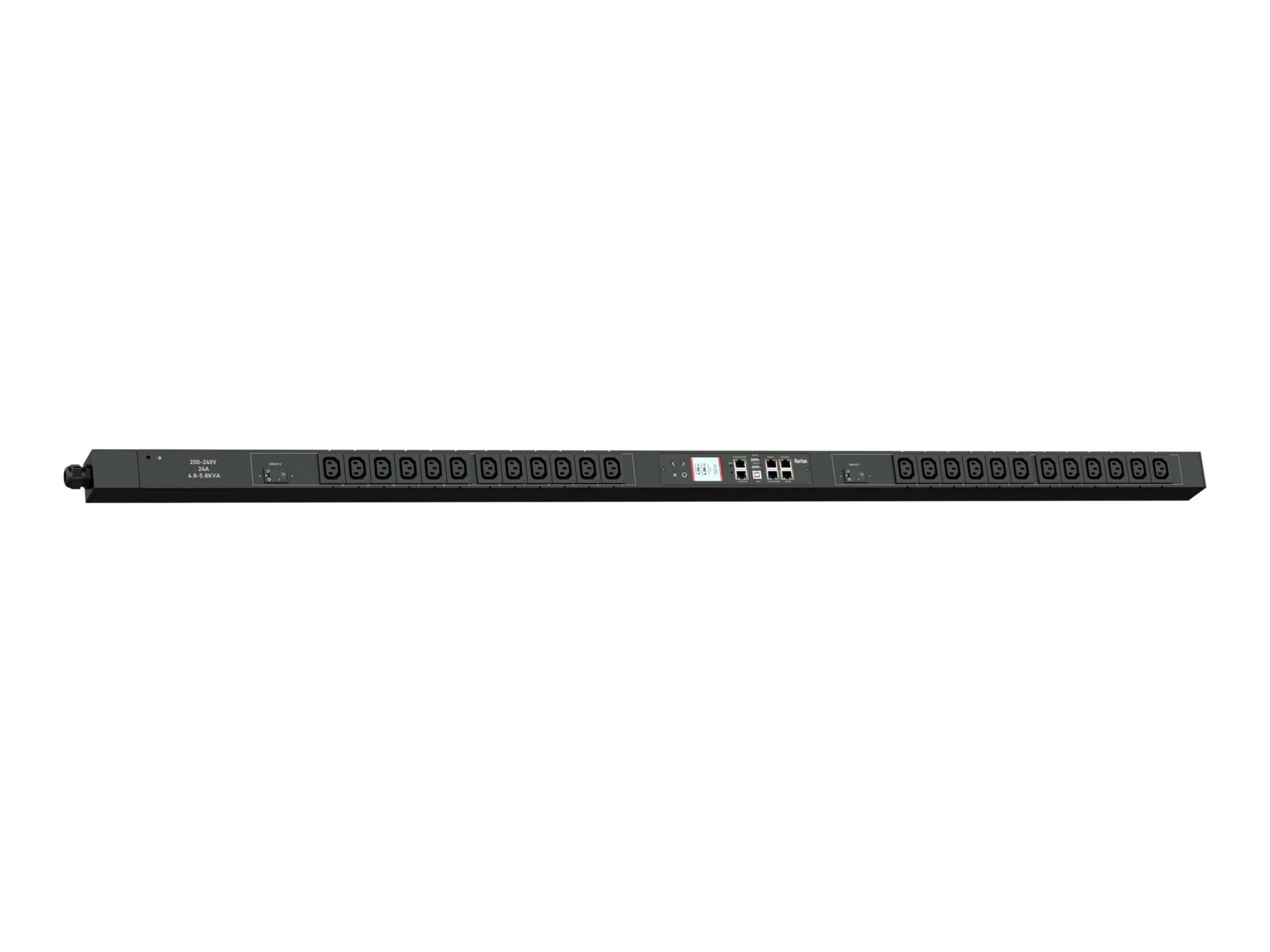 Raritan PX 5000 Series PX3-5496V - vertical rackmount - power distribution