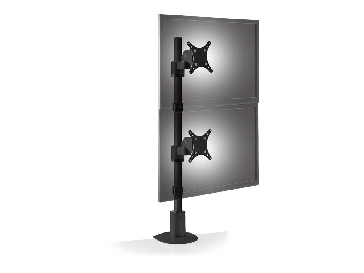 Innovative 9136-D-FM - mounting kit - for 2 LCD displays - vista black