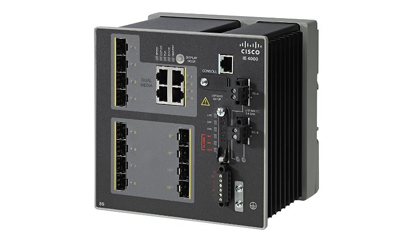 Cisco Industrial Ethernet 4000 Series - switch - 12 ports - managed - TAA Compliant