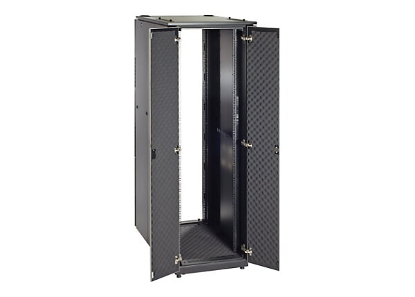 Black Box QuietCab Soundproof Server Cabinet rack - 42U