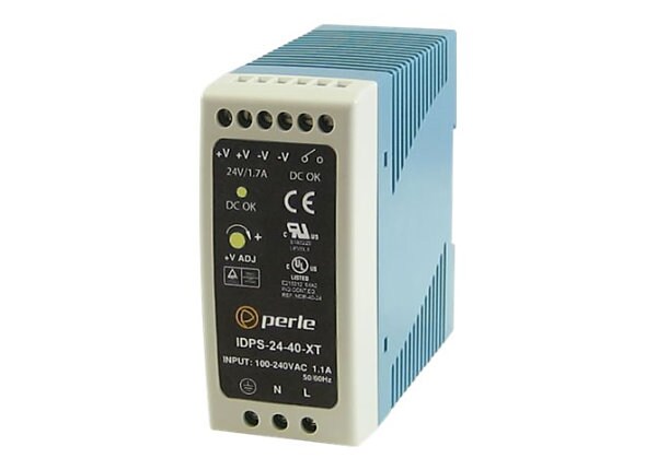 Perle IDPS-24-40-XT - power supply - 40 Watt
