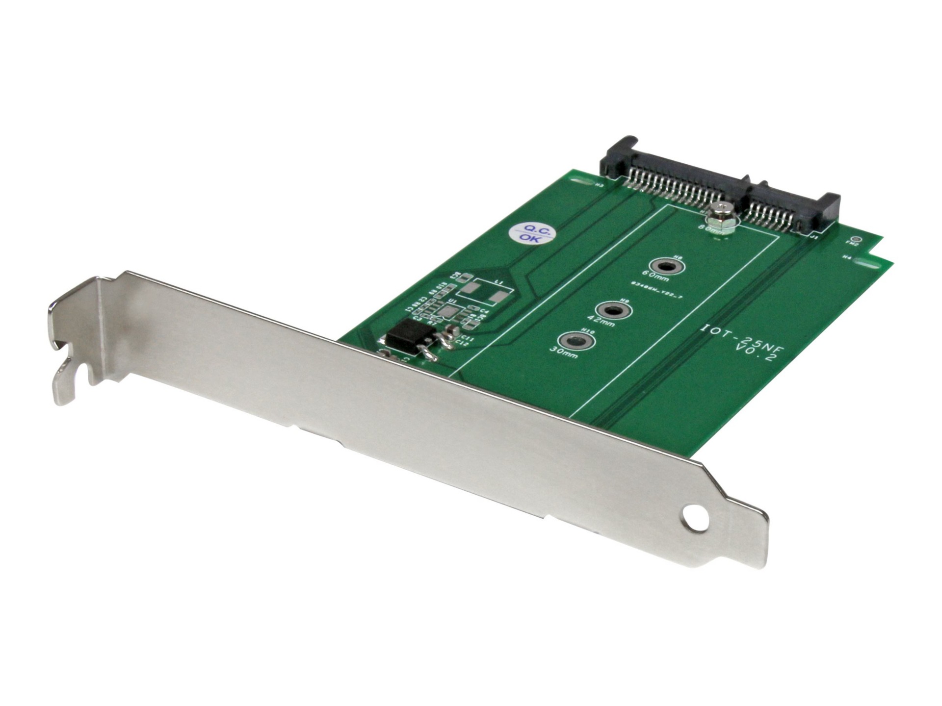 StarTech.com M.2 to SATA SSD adapter - storage controller (RAID) - SATA 6Gb