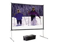 Da-Lite Fast-Fold Deluxe Screen System Complete Screen HDTV Format - projec