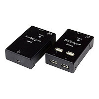 StarTech.com 4 Port USB 2.0-Over-Cat5-or-Cat6 Extender - Up to 165ft (50m)