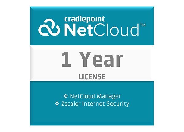 Cradlepoint Internet Security Bundle - subscription license (1 year) - 1 license