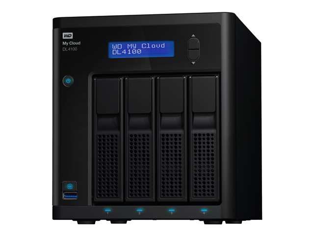 WD My Cloud DL4100 WDBNEZ0000NBK - NAS server - 0 GB
