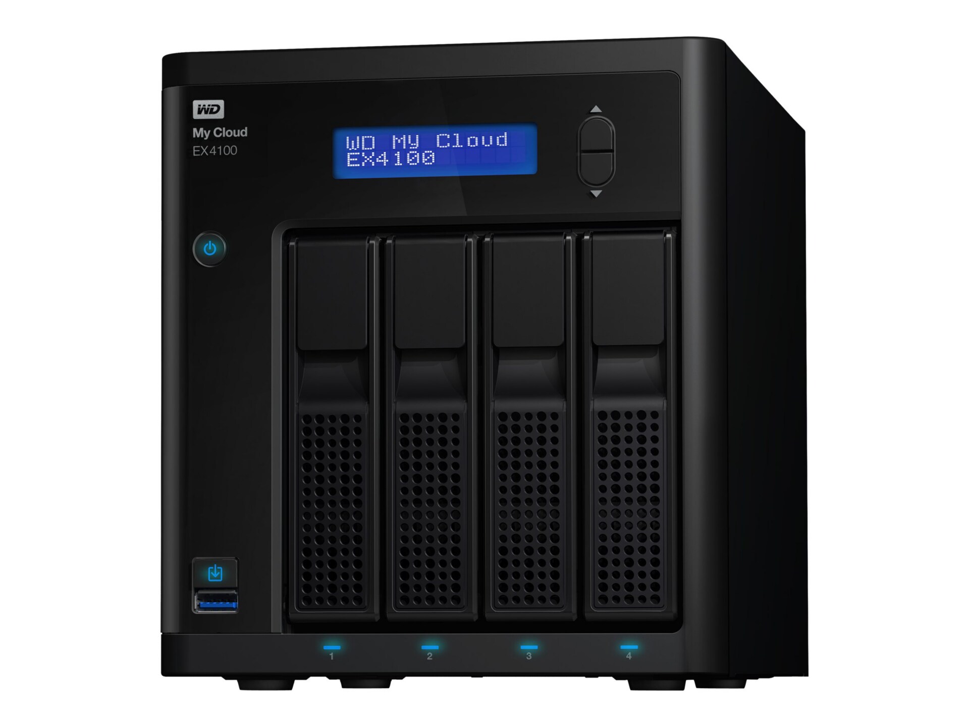 WD My Cloud EX4100 WDBWZE0160KBK - NAS server - 16 TB