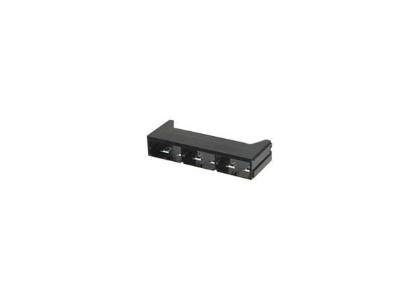 Panduit QuickNet patch panel adapter - 0U - 19"