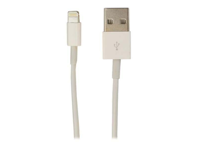 VisionTek Lightning to USB 1 Meter Cable White (M/M)