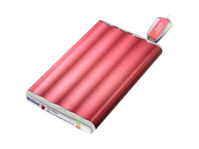 BUSlink CipherShield Encryption External Slim Drive DSC-1T-U2 - hard drive - 1 TB - USB 2.0
