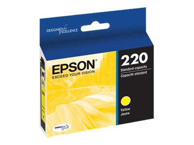 Epson 220 - yellow - original - ink cartridge