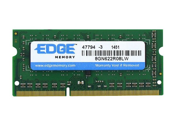 EDGE - DDR3L - 2 GB - SO-DIMM 204-pin - unbuffered