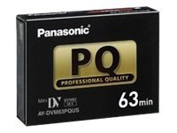 Panasonic AY-DVM63PQUS Professional Quality - Mini DV tape 63min