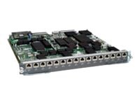 Cisco 16-Port 10 Gigabit Ethernet Copper Module with DFC4 - expansion module