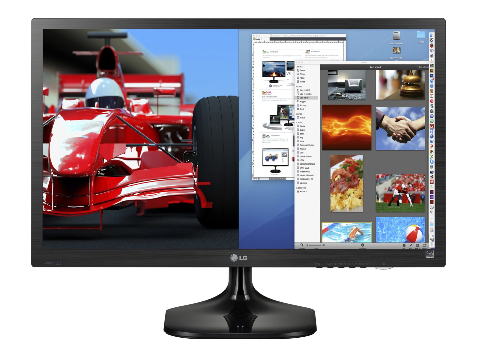 LG 27MC37HQ-B - LED monitor - Full HD (1080p) - 27"