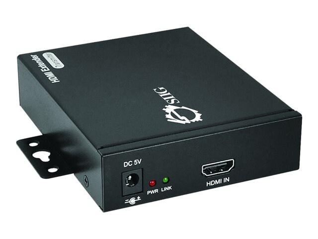 SIIG HDMI Over Gigabit IP Extender Kit with IR - video/audio/infrared extender - HDMI