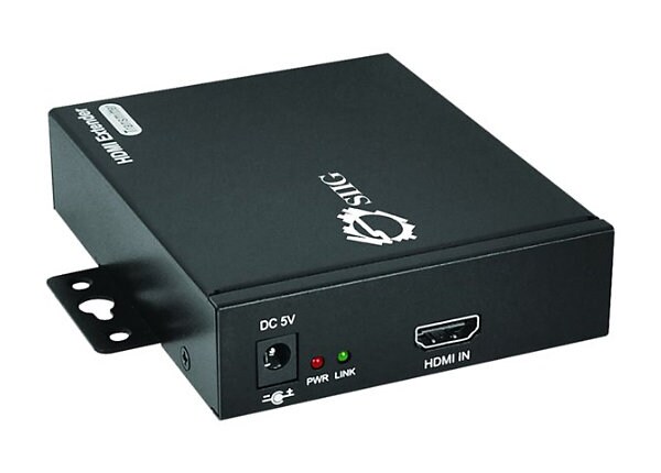 SIIG HDMI Over Gigabit IP Extender Kit with IR - video/audio/infrared extender - HDMI