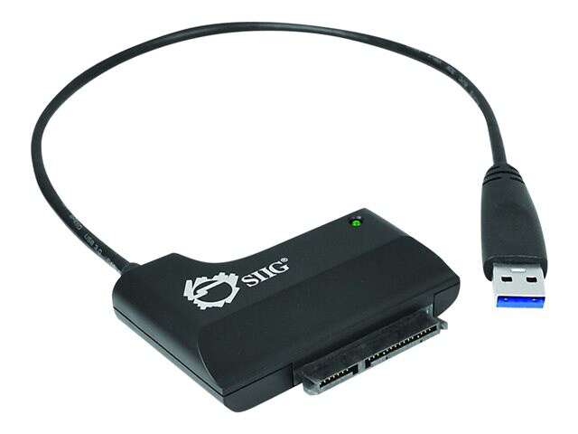 SIIG USB 3.0 to SATA Adapter - storage controller - SATA 6Gb/s - USB 3.0