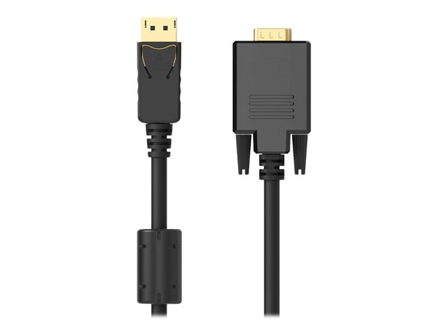 Belkin DisplayPort (M) to VGA (M) Cable - 6ft - 1080p - Display Cable - Black