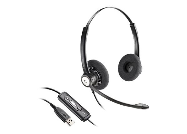 Plantronics Entera USB HW121N-USB-M - headset