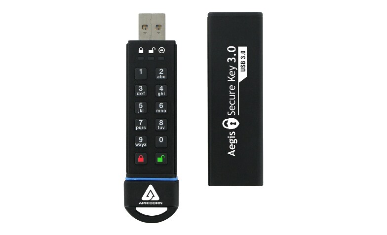 Apricorn Aegis Secure Key 3.0 - USB flash drive - 30 GB