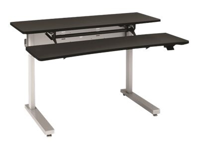Ergotron Elevate Adjusta 60, Electic Sit-Stand Desk (Wenge)