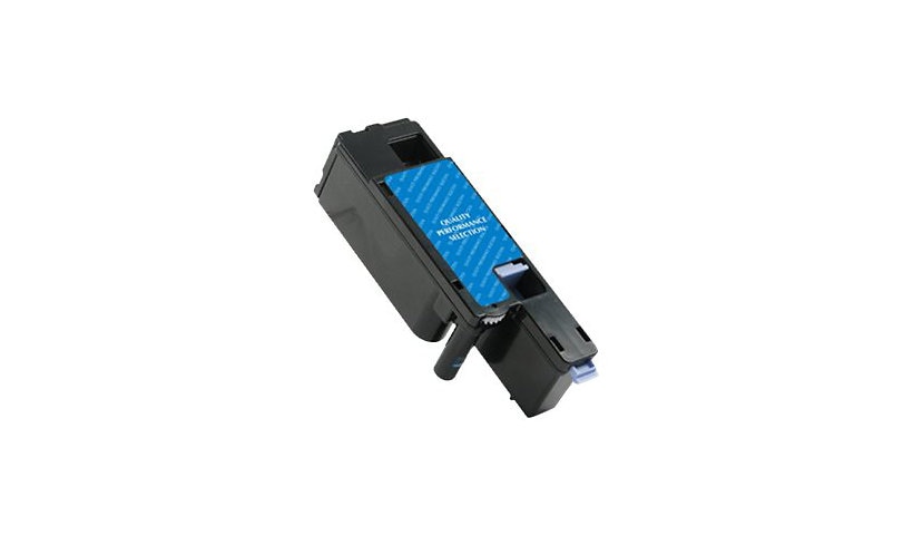 Clover Remanufactured Toner for Dell C1660W, Cyan, 1,000 page yield