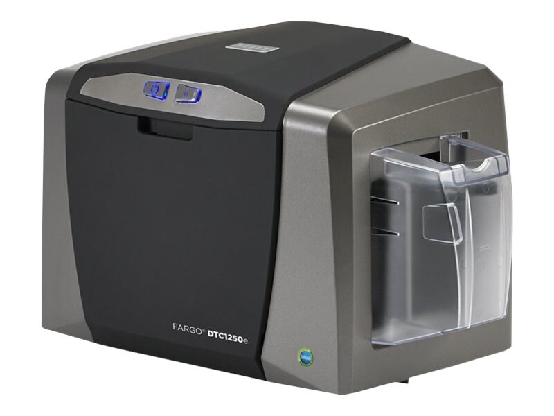 Fargo DTC 1250E - plastic card printer - color - dye sublimation/thermal re