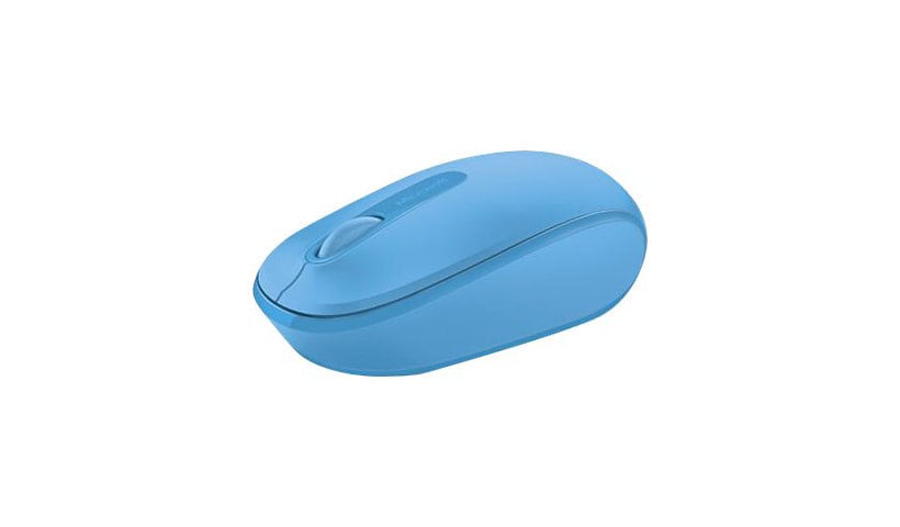 Microsoft Wireless Mobile Mouse 1850 - mouse - 2.4 GHz - cyan blue