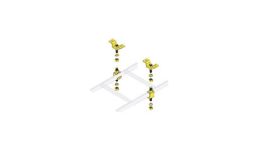 Middle Atlantic CL Series CLH-5/8CHK - slotted ladder ceiling mounting kit