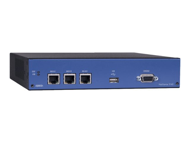 ADTRAN NetVanta 3140 RM - router - rack-mountable - with Enhanced Feature Pack Software