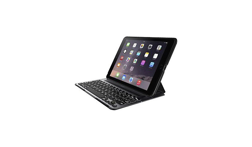 Belkin QODE Ultimate Pro - keyboard and folio case - black