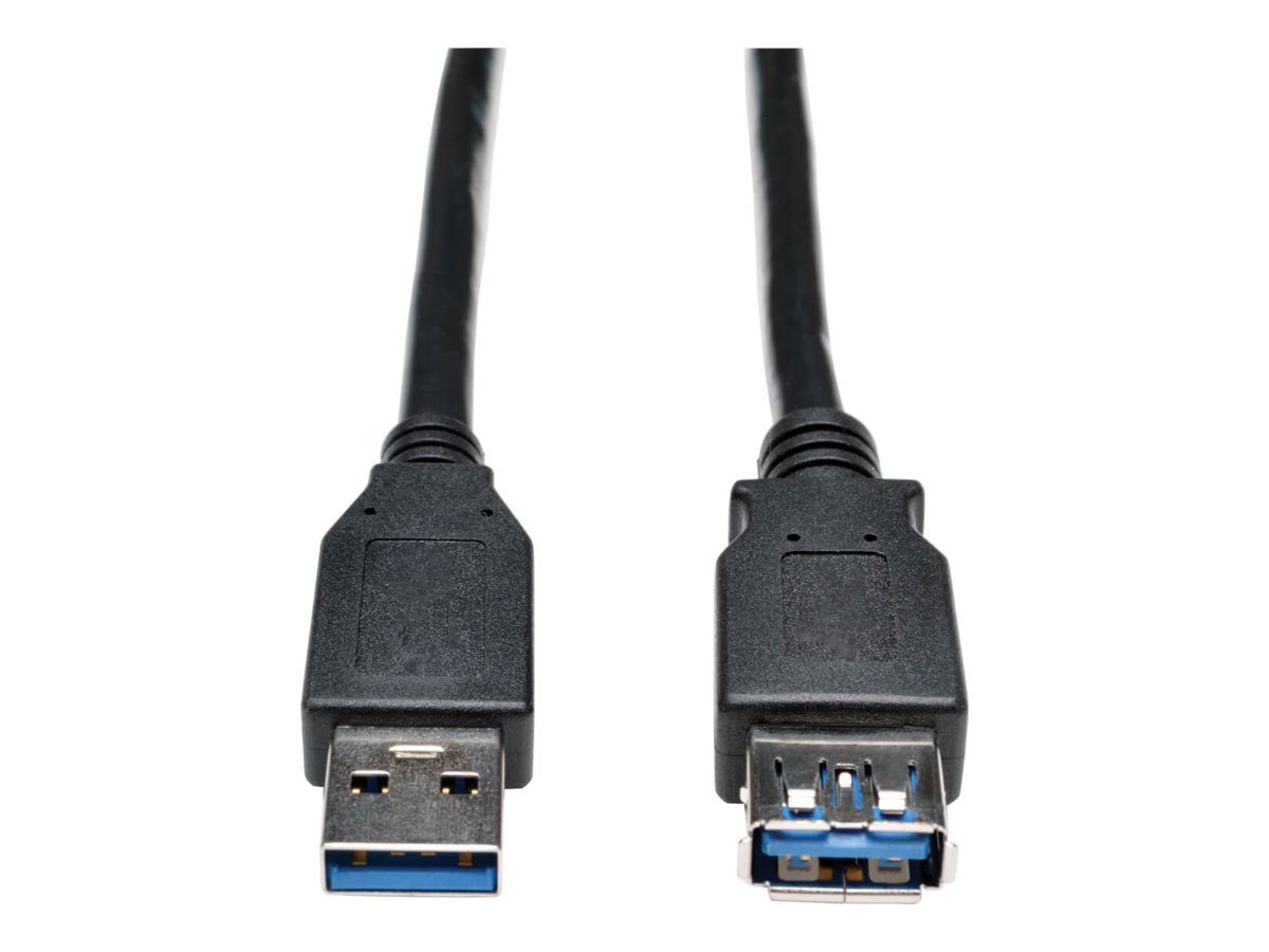 Tripp Lite 6ft USB 3.0 SuperSpeed Extension Cable AA M/F Black 6'
