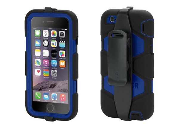 Griffin Survivor All-Terrain - protective cover back cover for cell phone