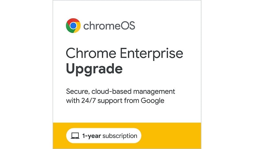 Chrome Enterprise Upgrade | 4-Month Prorate Subscription