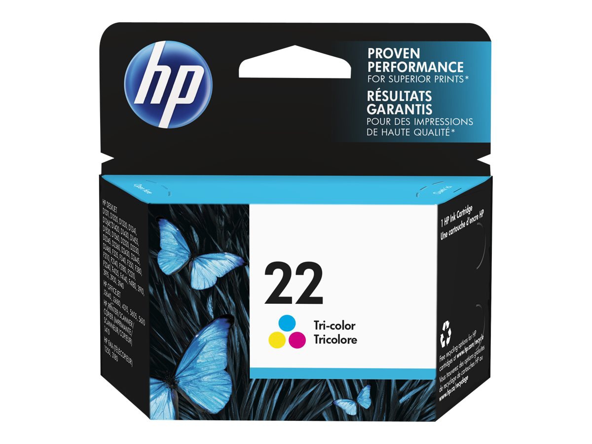 HP 22 Original Ink Cartridge - Single Pack