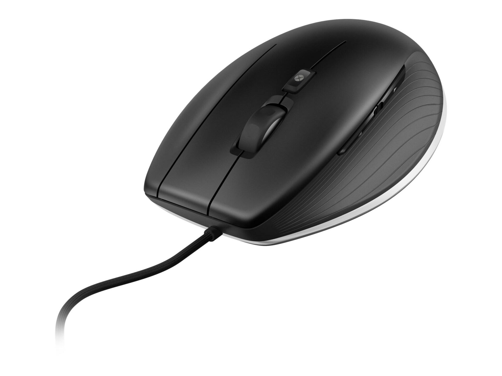 3Dconnexion CadMouse - mouse - USB - matte black, steel