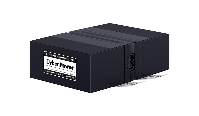 CyberPower RB1280X2B - UPS battery - lead acid - 8 Ah