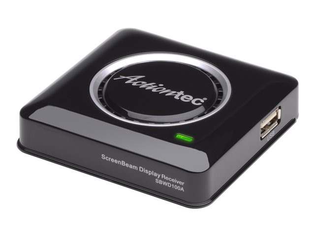 Actiontec ScreenBeam Pro Wireless Display Receiver SBWD100A - wireless video/audio extender - IEEE 802.11b, IEEE
