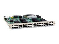 Cisco Catalyst 6800 Series Gigabit Ethernet Copper Module with DFC4 - expansion module - 1000Base-T x 48