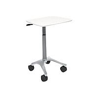 Anthro Zido EHR cart - for notebook / tablet - cool gray