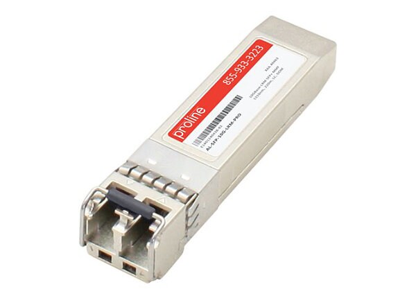 Proline Alcatel SFP-10G-LRM Compatible SFP+ TAA Compliant Transceiver - SFP+ transceiver module - 10 GigE